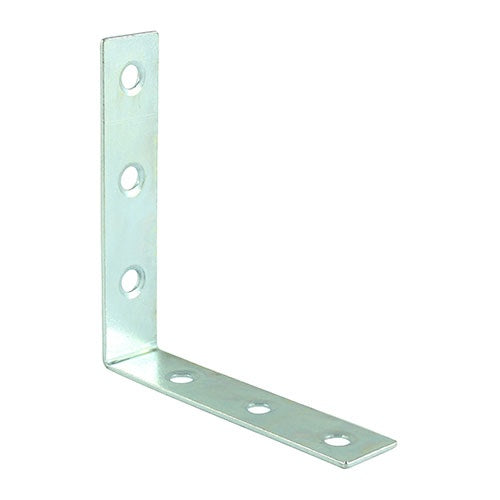 4 x TIMCO Corner Braces Silver - 50 x 50 x 16