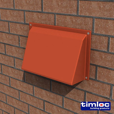 Timloc External Cowl Terraracotta - 255 x 95mm