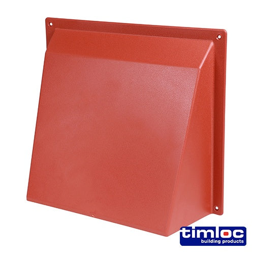 Timloc External Cowl Terracotta - 255 x 230mm