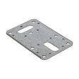 5 x TIMCO Flat Connector Plates Galvanised - 62 x 100