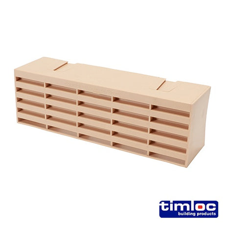 20 x Timloc Airbrick Plastic Buff - 215 x 69 x 60mm