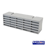 20 x Timloc Airbrick Plastic Grey - 215 x 69 x 60mm