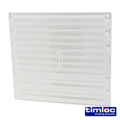 Timloc Hit and Miss Louvre Mini Vent White - 165 x 89mm