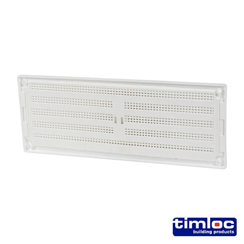 Timloc Hit and Miss Grille Vent White - 242 x 89mm