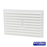 Timloc Hit and Miss Grille Vent White - 242 x 165mm