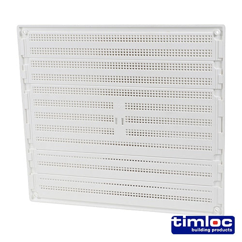 Timloc Hit and Miss Grille Vent White - 242 x 242mm