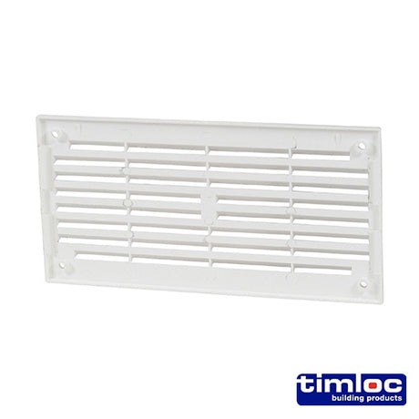 Timloc Louvre Mini Vent White - 165 x 89mm