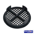 10 x Timloc Push-in Soffit Vent Grey -  70.0