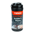 100 x TIMCO Extra Tough Builders Wipes - 100 Wipes