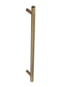 Burlington Belgrave Pull Handles 425 X 20mm Bolt Through Antique Brass