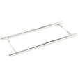 Burlington Belgrave Pull Handles 425 X 20mm Back to Back Polished Nickel