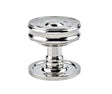 Burlington Bloomsbury Mortice Door Knob Polished Nickel