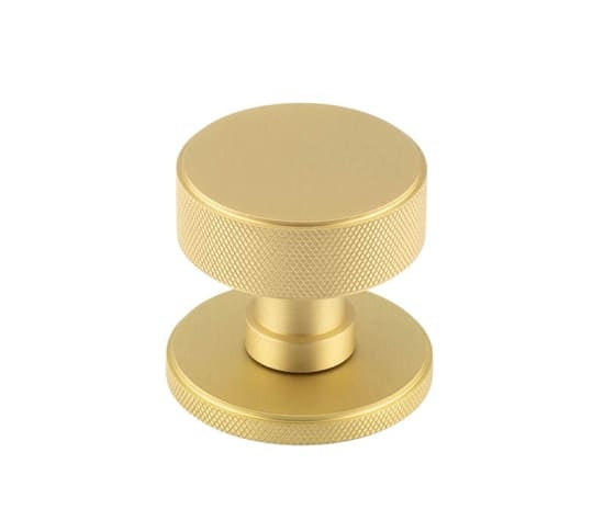 Burlington Westbourne Mortice Door Knob Satin Brass