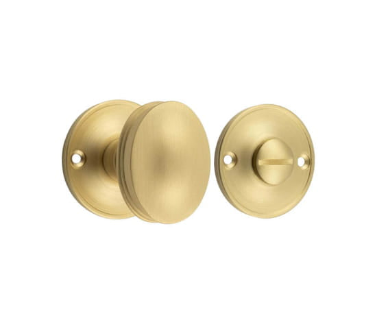 Burlington 40mm Turn & Release Satin Brass