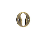 Burlington 40mm Euro Profile Escutcheon 40MM Antique Brass