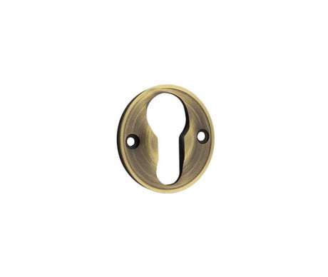 Burlington 40mm Euro Profile Escutcheon 40MM Antique Brass