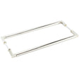 Burlington Westminster Pull Handles 425 X 20mm Back to Back Polished Nickel