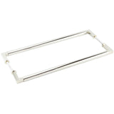 Burlington Westminster Pull Handles 425 X 20mm Back to Back Polished Nickel