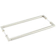 Burlington Westminster Pull Handles 425 X 20mm Back to Back Satin Nickel