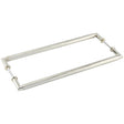 Burlington Piccadilly Pull Handles 425 X 20mm Back to Back Polished Nickel