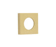 Burlington Square Plain Outer Rose Satin Brass