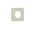 Burlington Square Plain Outer Rose Satin Nickel