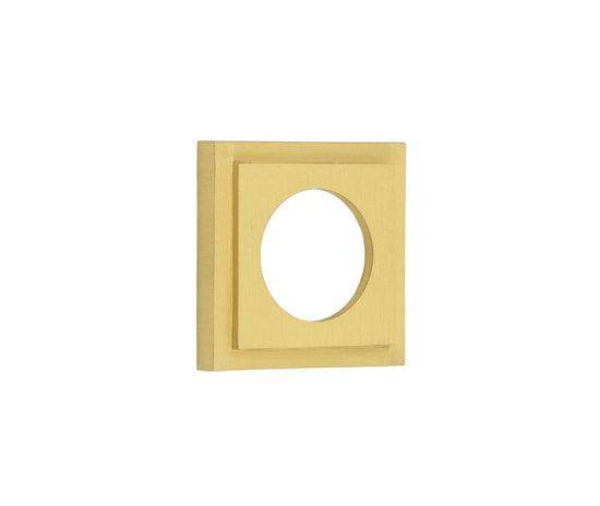 Burlington Square Stepped Outer Rose Satin Brass