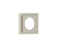 Burlington Square Stepped Outer Rose Satin Nickel