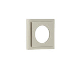 Burlington Square Stepped Outer Rose Satin Nickel