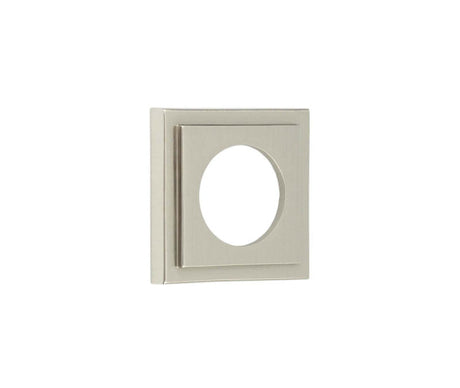 Burlington Square Stepped Outer Rose Satin Nickel