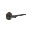 Fitzrovia Door Handles Stepped Rose Dark Bronze