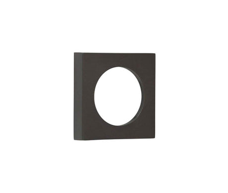 Burlington Plain Square Outer Rose for Burlington Escutcheon Dark Bronze