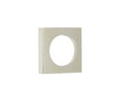 Burlington Plain Square Outer Rose for Burlington Escutcheon Polished Nickel