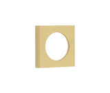 Burlington Plain Square Outer Rose for Burlington Escutcheon Satin Brass