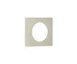 Burlington Plain Square Outer Rose for Burlington Escutcheon Satin Nickel