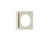Burlington Stepped Square Outer Rose for Burlington Escutcheon Polished Nickel