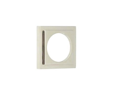 Burlington Stepped Square Outer Rose for Burlington Escutcheon Polished Nickel
