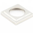 Burlington Stepped Square Outer Rose for Burlington Escutcheon Satin Nickel