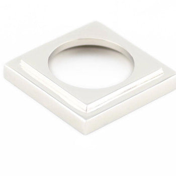 Burlington Stepped Square Outer Rose for Burlington Escutcheon Satin Nickel