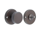 Burlington Westbourne Knurled Turn & Release Dark Bronze