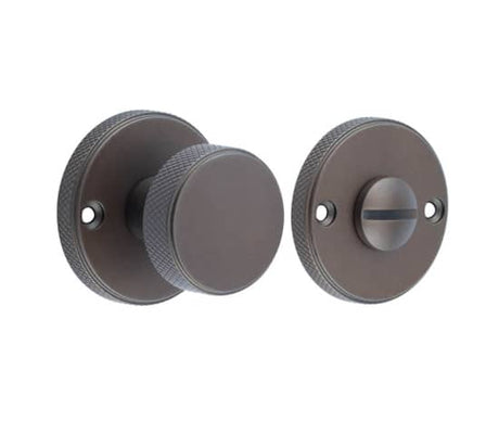 Burlington Westbourne Knurled Turn & Release Dark Bronze