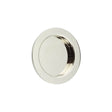 Burlington Circular Flush Pull Polished Nickel