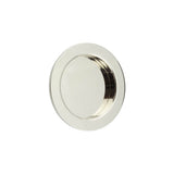 Burlington Circular Flush Pull Polished Nickel