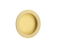 Burlington Circular Flush Pull Satin Brass