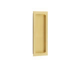 Burlington Rectangular Flush Pull Satin Brass