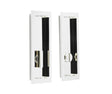 Burlington Rectangular Turn & Release Polished Nickel