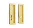 Burlington Rectangular Turn & Release Satin Brass