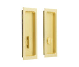 Burlington Rectangular Turn & Release Satin Brass