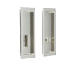 Burlington Rectangular Turn & Release Satin Nickel