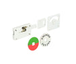 Burlington Indicator Lock Polished Nickel